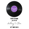 Vinyl Record Commemorative First Dance Print | Custom Typographic Marriage Keepsake