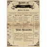 Born in [Year] & [Name] Edition Vintage Newspaper - 00's